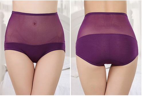 歌瑞雅女士高腰性感網紗透明薄款三角內褲7色混裝ntm 福卡商城