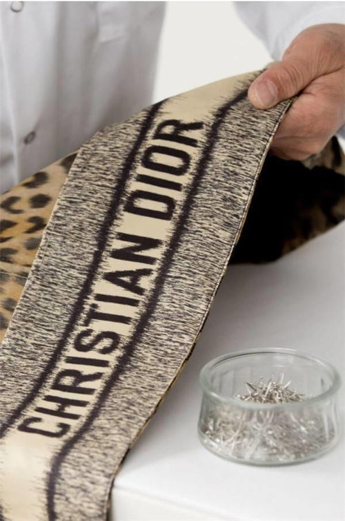 迪奧傾情呈現豹紋迪奧套裝工藝